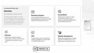Ace Logic digital marketing services and contact link