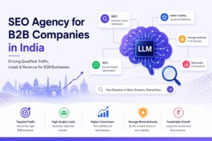 SEO Agency for B2B Companies in India